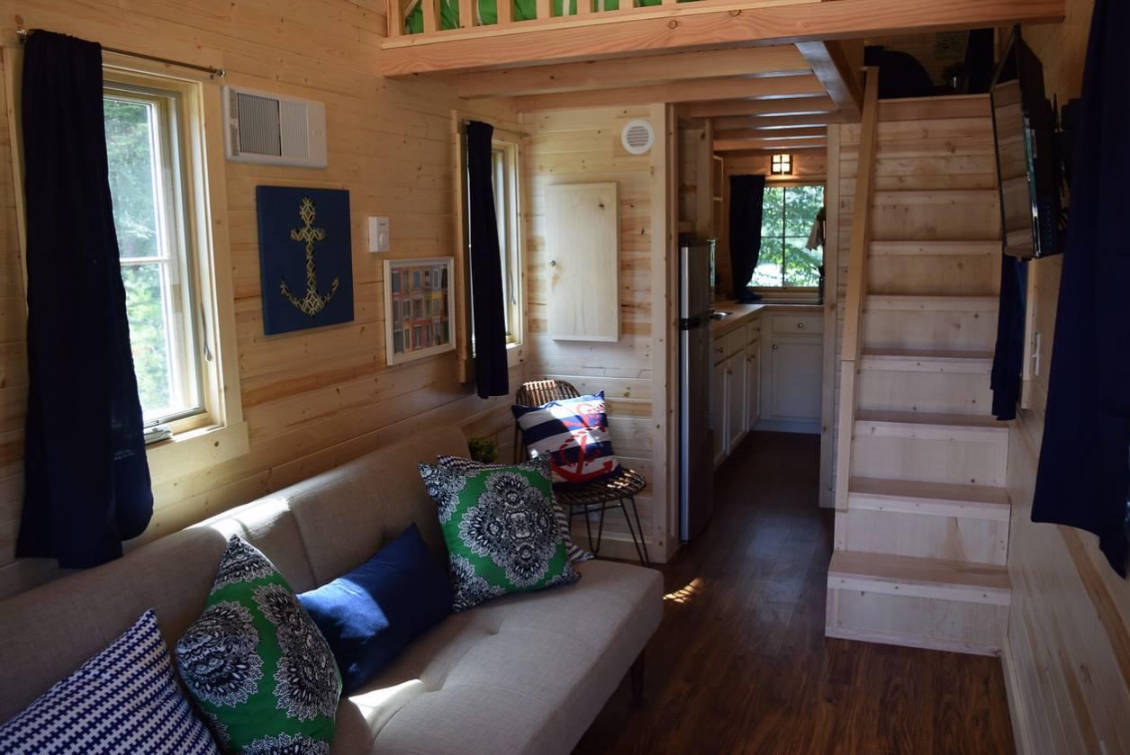 Tuxbury Pond Camping Resort Tiny House Murphy South Hampton Eksteriør bilde
